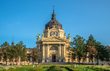 Szechenyi Bath in Budapest, Hungary