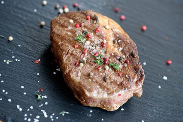 Freshly grilled beef