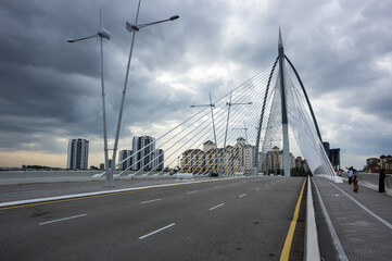 The Seri Wawasan Bridge in Putrajaya