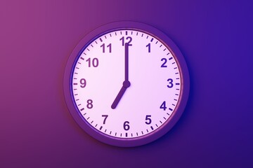 7 7am 7pm 19h 19 clock- High resolution analog wall countdown wallpaper background to count time - Stopwatch timer for cooking or meeting with minutes and hours