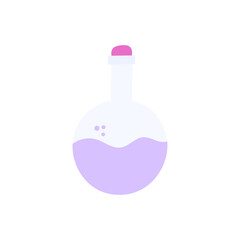 Magical Potion in a Bottle Hand-drawn Vector Illustration