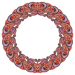 Doodle art frame. Vivid celebration element. Funny cute birthday backdrop. Creative bohemia concept template for cards, tickets, congratulations, branding, label.