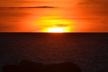 Obraz premium Puesta de mar 2