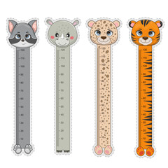 Vector set for children, bookmarks with cute.