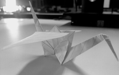 origami paper plane