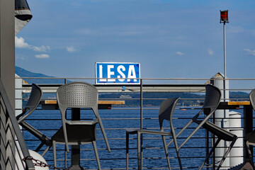Lago Maggiore Schiffsanleger Lesa