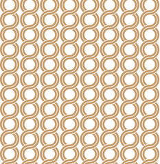 Greek waves seamless chain greek motives pattern.