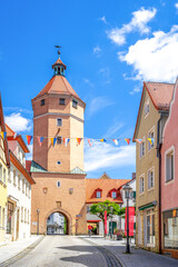 Turm, Gunzenhausen, Bayern, Deutschland 