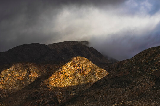 Aerial view of Leopard Trail in Baviaanskloof Nature Reserve, Eastern Cape, South Africa.