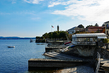 Lago Maggiore Ufer bei Lesa
