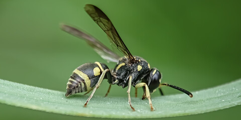 wasp on a leaf