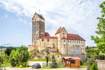 Fototapeta na wymiar Burg Katzenstein, Dischingen, Bayern, Deutschland 