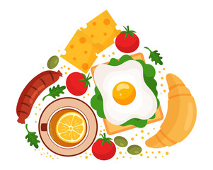 Food Breakfast set