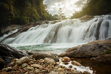 Manorah Waterfall National Park in Phatthalung,Thailand