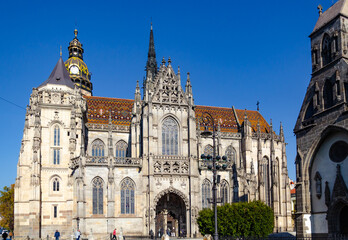 Obraz premium saint Elizabeth cathedral, Kosice, Slovakia