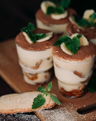 chocolate mousse dessert