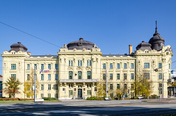 Obraz premium city hall, Warsaw, Poland
