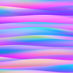 Abstract Colorful Gradient Vertical Waves