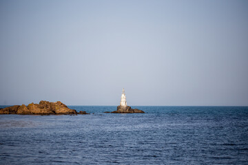 Sea lighthouse in Ahtopol, Bulgaria