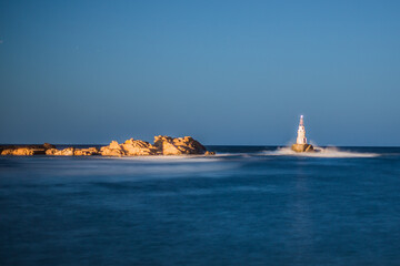 Sea lighthouse in Ahtopol, Bulgaria