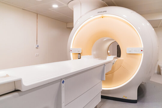 philips MRI. Medical Equipment and Health Care. modern diagnostics.
