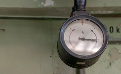 Old abandoned power plant in Budapest 