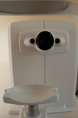 Medical optometrist equipment used for eye exams