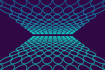 Kolorowy, graficzny, geometryczny wzór. Tapeta, tło, tekstylia  Filetowy, błyszczący, przestrzenny.  © elisabeth3