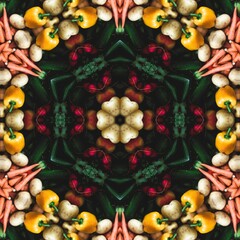 background kaleidoscope