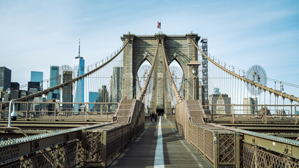 Obraz premium city skyline Manhattan view