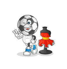 football head cartoon fashion designer vector. cartoon character