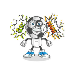 football head cartoon anime angry vector. cartoon character