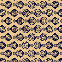 tres patrones con flores abstractas y geométricas