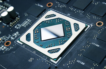 Electronic circuit board with processor