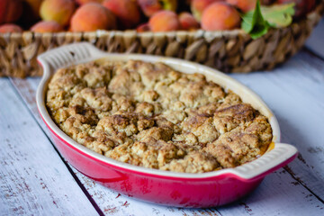 Peach Cobbler Landscape
