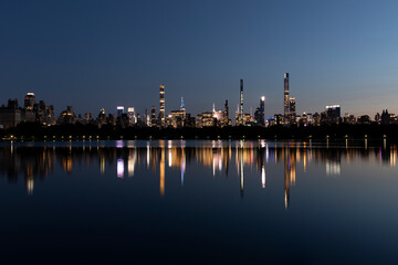 Fototapeta na wymiar Central Park Skyline
