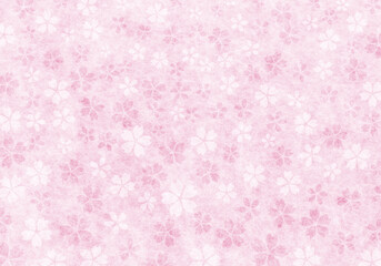 Fototapeta premium 492_桜和紙_ピンク
