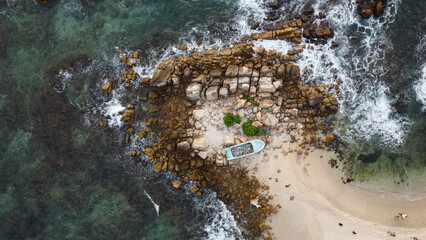 water flowing from the water