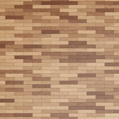 Wall decoration with brown wood texture