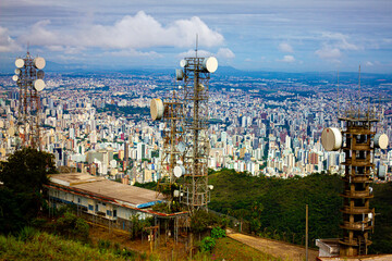 view of the city