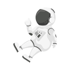 space astronaut floating