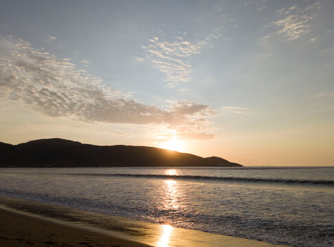 sunset at the beach