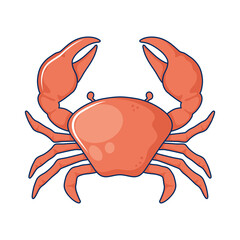 pink sealife crab