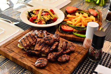 A delicious meatball menu.