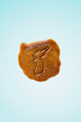 한국, 식품, 달고나, 한국지도, 컨셉, 옛것, 아이들 먹거리