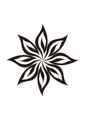 トライバル フラワー