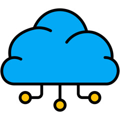 infrastructure filled outline icon