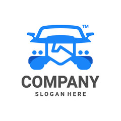 Illustration vector graphic of car garage, good for logo design