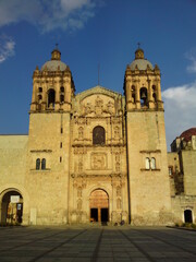 Fototapeta na wymiar Ex convento de Santo Domingo Oaxaca México