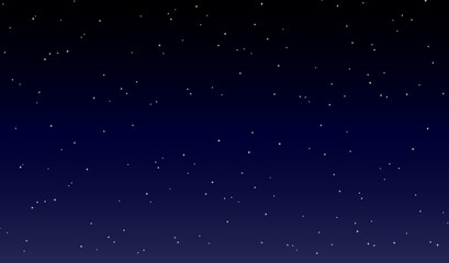 starry background.  blue night sky design vector illustration.Eps10